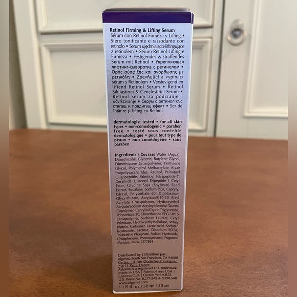 NWT Algenist Firming Retinol Firming and Lifting Serum 1 oz full size - Picture 5 of 5